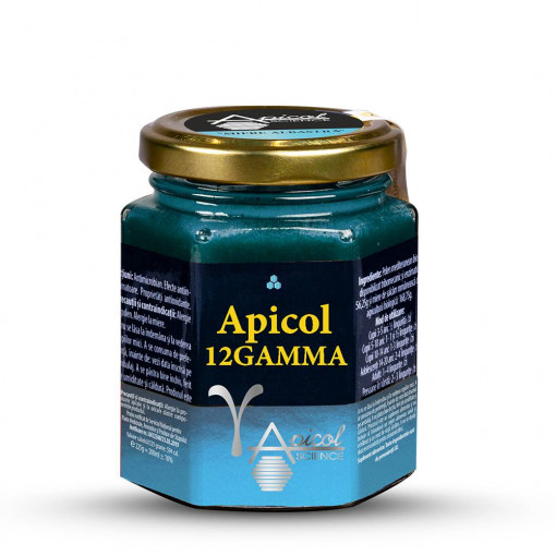 Miere albastra Apicol 12 Gamma ApicolScience 200 ml Dvr Pharm