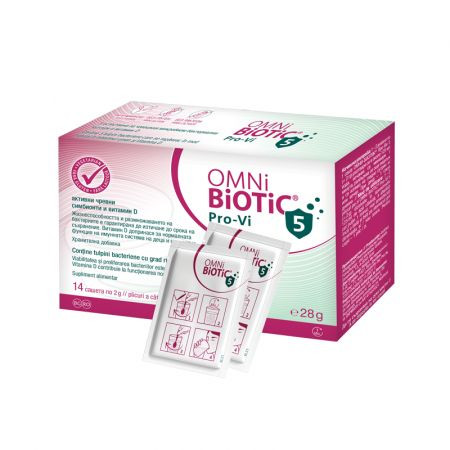 Omni Biotic Pro-Vi 5 14 plicuri Institut AllergoSan
