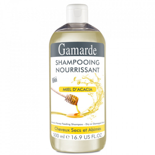 Sampon eco natural hranitor cu miere pentru par uscat 500 ml Gamarde