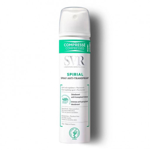 Spray antiperspirant Spirial 75 ml Svr