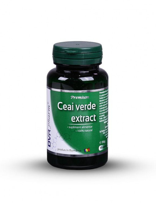 Ceai verde extract 60 cps