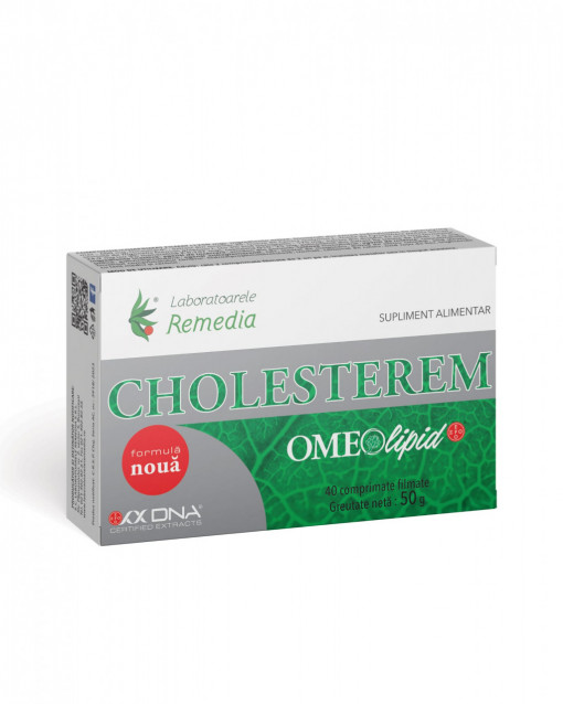 Cholesterem Extract de orez rosu 40 comprimate Remedia