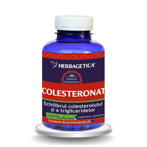 Colesteronat 120 capsule Herbagetica