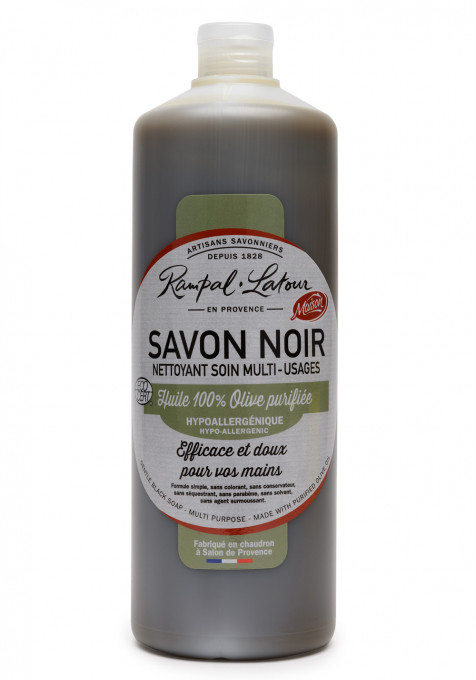 Savon Noir hipoalergenic - concentrat natural pentru toate suprafeţele (=50 litri), 1000ml, RAMPAL LATOUR