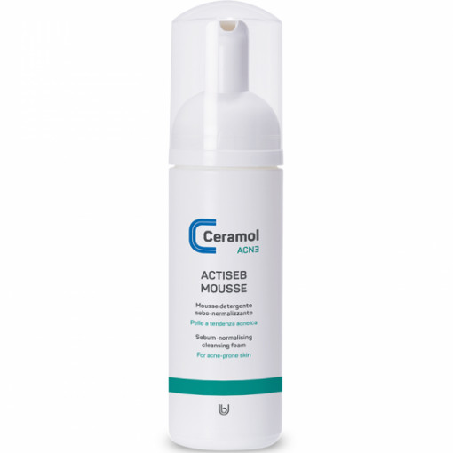 Spuma de curatare pentru acnee si piele grasa 150 ml Ceramol