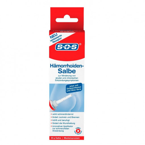 Unguent impotriva hemoroizilor 30 g SOS