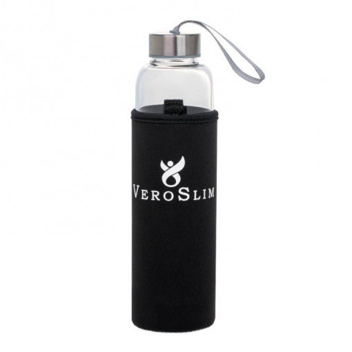 VEROSLIM STICLA BOROSILICATA CU INFUZOR 550ML + HUSA CADOU