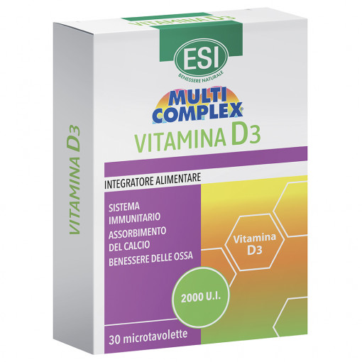 Vitamina D3 2000 UI 30 microtablete Esi Spa
