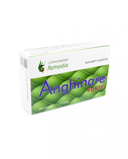 Anghinare Forte 500mg 20 comprimate Remedia