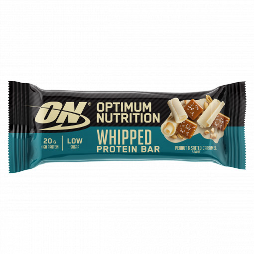 Batoane proteice Optimum Nutrition bar | peanut salted caramel | 20g proteine/baton | 10 buc/cutie