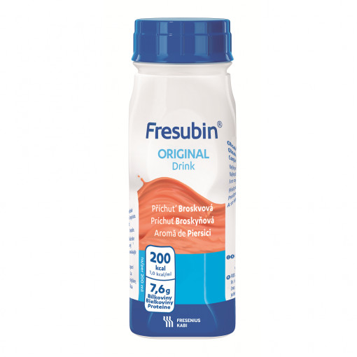 Bautura cu aroma de piersici Fresubin Original 4x200 ml Fresenius Kabi Germania
