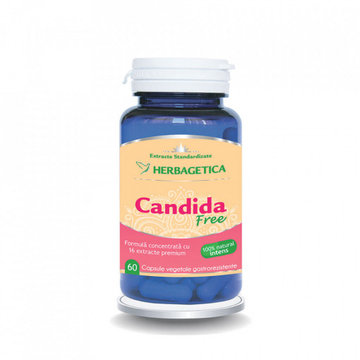 Candida Free 60 capsule Herbagetica