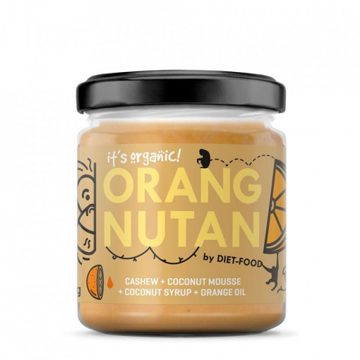 Crema de caju cu portocale ORANGNUTAN 200g
