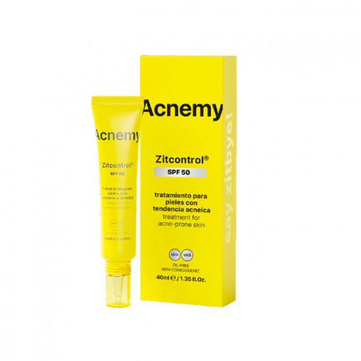 Crema pentru ten acneic cu SPF50 Zitcontrol 40 ml Acnemy