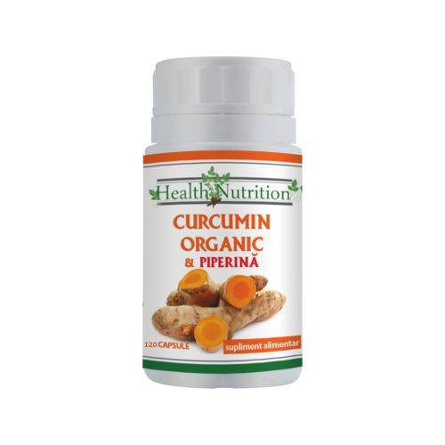 Curcumin Organic + Piperina 60 capsule Health Nutrition