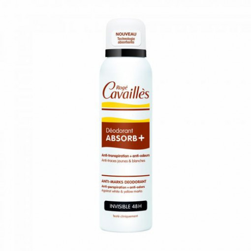 Deodorant spray invizibil ABSORB+ 150 ml Roge Cavailles