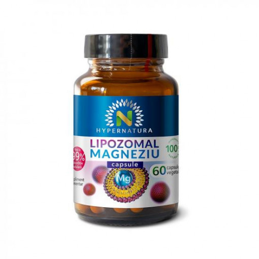 Lipozomal Magneziu 60 capsule vegetale Hypernatura