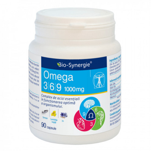 Omega 3-6-9 1000 mg 90 capsule Bio Synergie