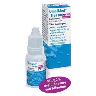 Picaturi oftalmice OmniMed Hya HD Extra 15 ml Omnivision