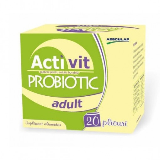 Probiotic pentru adulti Activit 20 plicuri Aesculap
