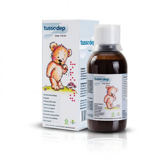 Sirop de tuse pentru copii Tussodep 150 ml Dr. Phyto