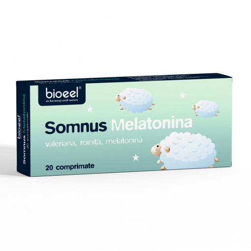 Somnus Melatonina 20 comprimate Bioeel