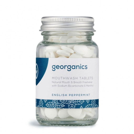 Tablete pentru igiena orală ENGLISH PEPPERMINT (apă de gură) - 180buc.