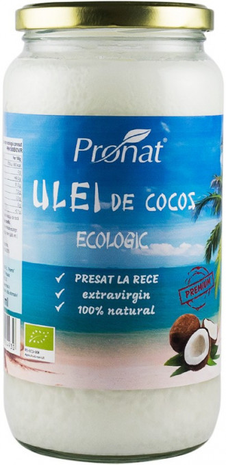 Ulei de cocos BIO extravirgin 1000 ml Pronat