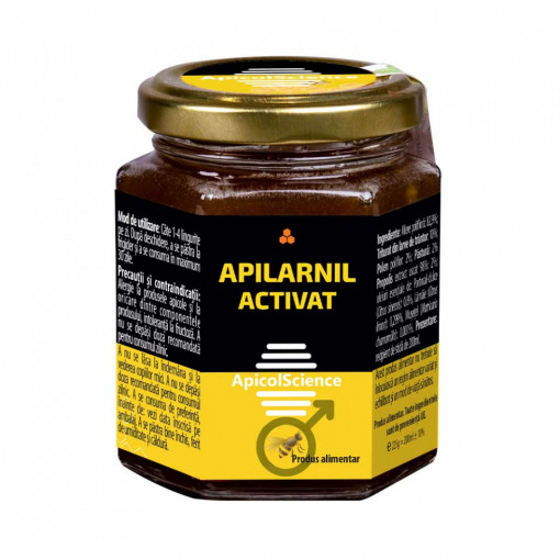 Apilarnil Activat ApicolScience 200 ml Dvr Pharm