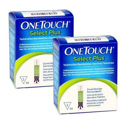 Bandelete de testare OneTouch Select Plus 50 bucati Lifescan