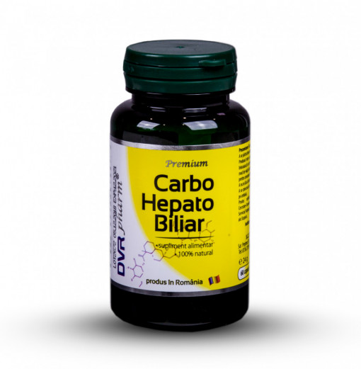 Carbo Hepato Biliar 60 capsule Dvr Pharm