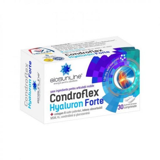 Condroflex Hyaluron Forte 30 comprimate Helcor