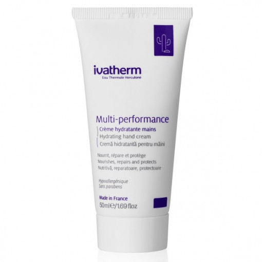 Crema hidratanta pentru ingrijirea mainilor Multi-performace 50 ml Ivatherm