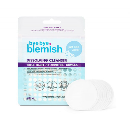 Dischete demachiante Dissolving Cleanser BBB16408 50 bucati Bye Bye Blemish