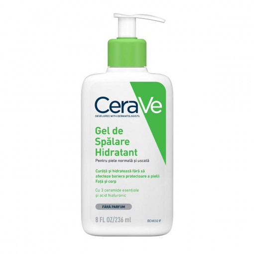 Gel de spalare hidratant pentru piele normala si uscata 236 ml CeraVe