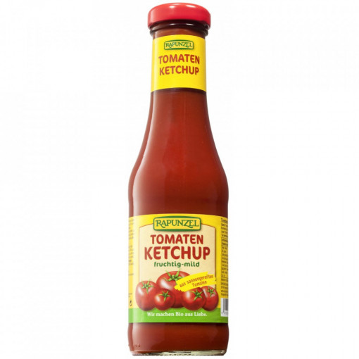 Ketchup de tomate bio, 450ml, Rapunzel