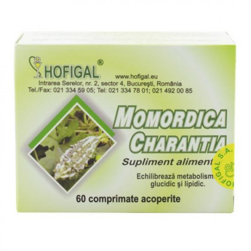 Momordica Charantia 60 comprimate Hofigal