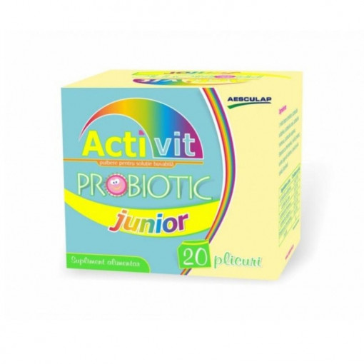 Probiotic Activit junior 20 plicuri Aesculap