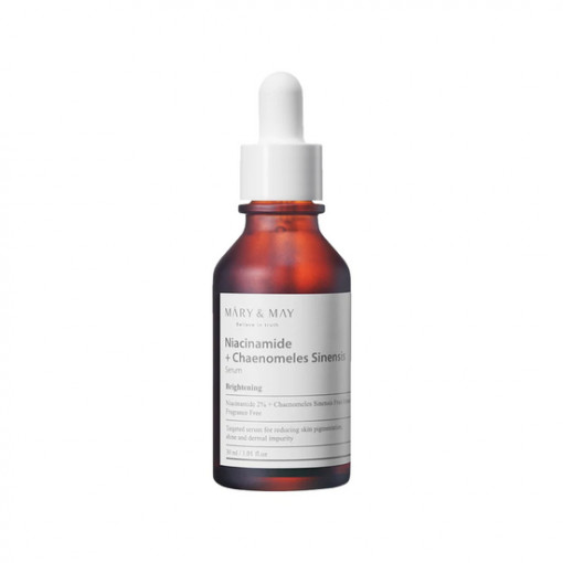Serum cu absorbtie rapida Niacinamide + Chaenomeles Sinensis 30 ml Mary and May