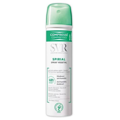 Spray vegetal antiperspirant Spirial 75 ml Svr