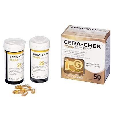 Teste de glicemie Cera Chek 50 bucati Etalon Medical