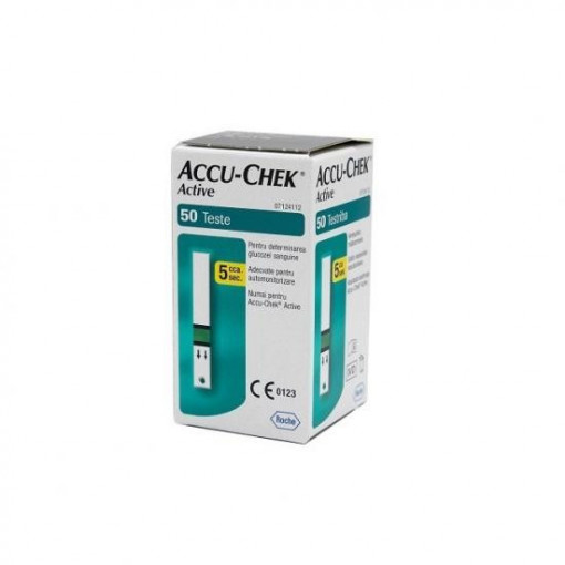 Teste glicemie Accu-Chek Active 50 bucati Roche
