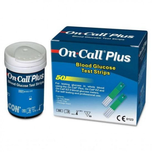 Teste glicemie On Call Plus 50 bucati Acon Laboratories