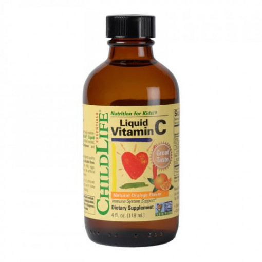 Vitamina C pentru copii Childlife Essentials 118.50 ml Secom