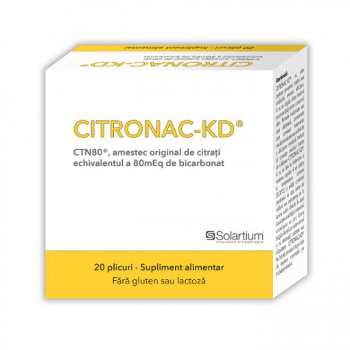 Citronac-KD 20 plicuri Meditrina Pharmaceuticals