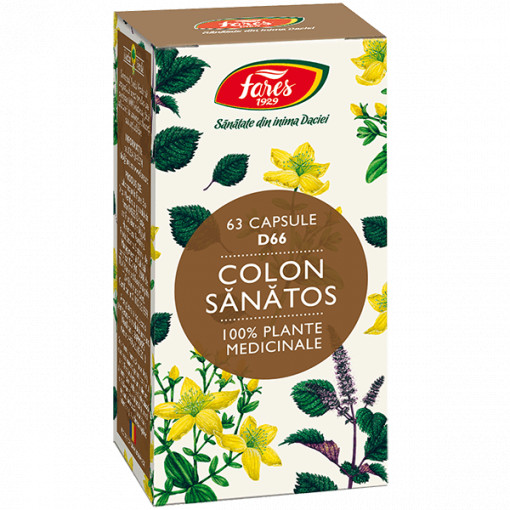 Colon sanatos, D66, 63 capsule