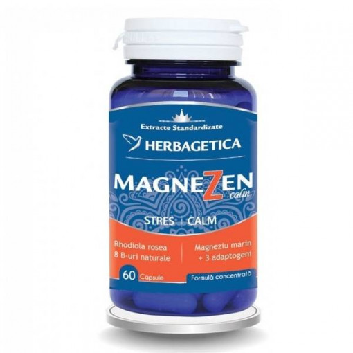 Magnezen Stres Calm 60 capsule Herbagetica