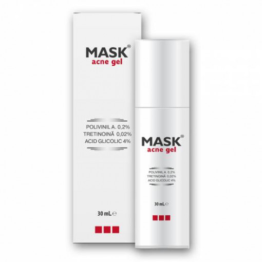 Mask gel pentru tratamentul comedoanelor inchise si deschise 30 ml Solartium Group