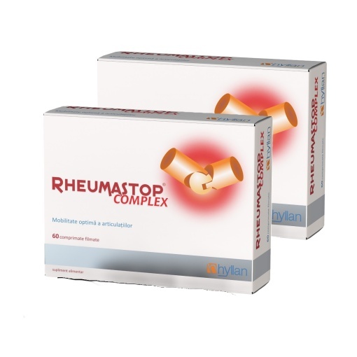 Pachet Rheumastop Complex 60 comprimate + 60 comprimate Hyllan