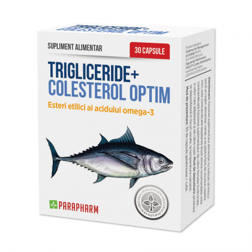Trigliceride + Colesterol Optim 30 capsule Parapharm